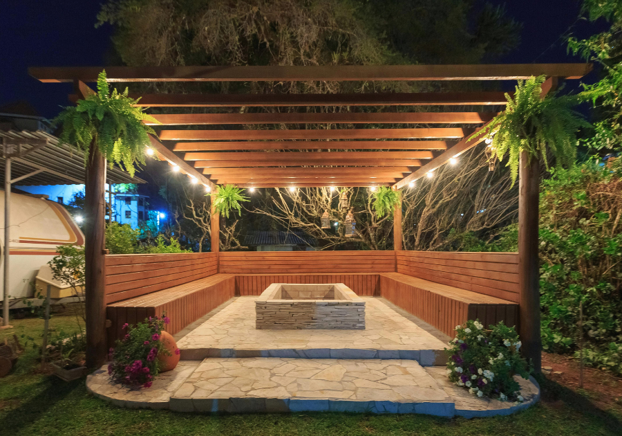 Ambient patio lighting